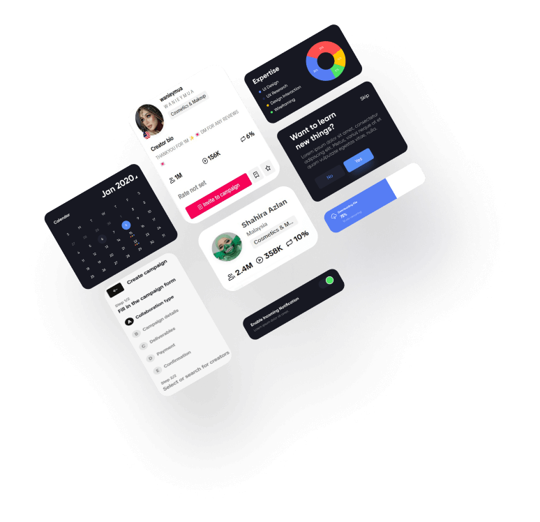 Decorator mobile